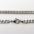 Stainless steel chain bracelet, 5mm curb chain, women's steel bracelet, men's steel bracelet