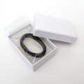 Stretchy chainmail bracelet, rainbow gay pride jewelry, Euro 6 in 1 weave