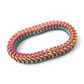 Pan pride stretch bracelet, chainmail box chain