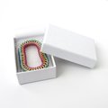 Pan pride stretch bracelet, chainmail box chain