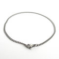 2mm stainless steel curb chain bracelet, anklet, or necklace, choose your length, thin curb chain jewelry for men or women