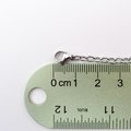 Pansexual pride anklet, chainmail barrel weave, subtle LGBTQIA jewelry gifts
