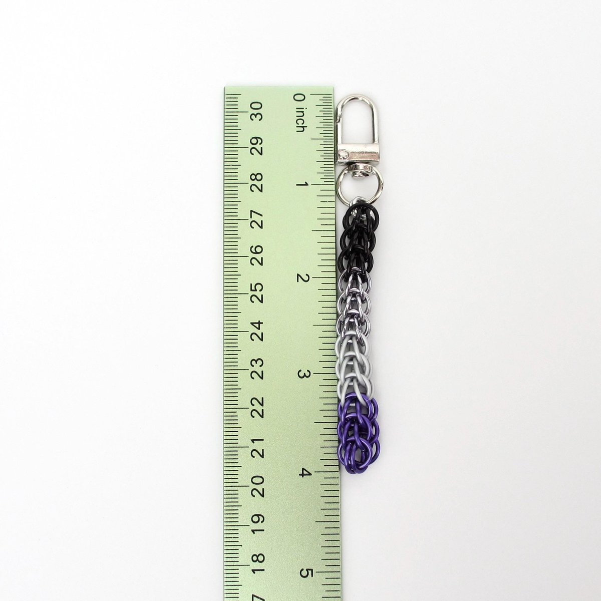 LGBTQ+ Pride Bag Charms, Choose Your Flag, Chainmail Accessories