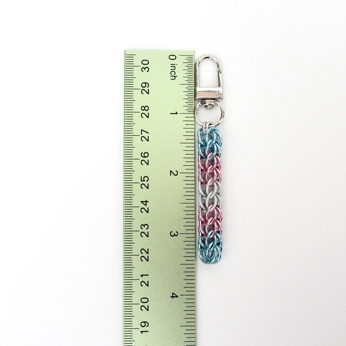 LGBTQ+ Pride Bag Charms, Choose Your Flag, Chainmail Accessories